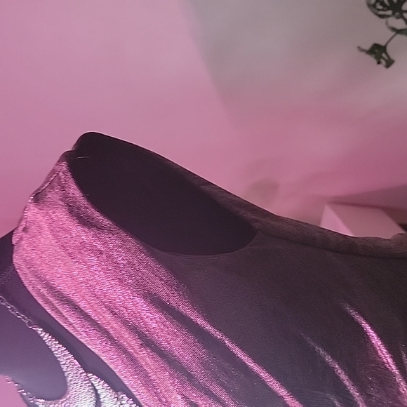 Connection Apparel Floor Dress Women's Size 10P Brown Scoop Neck Sleeveless Gown - Picture 4 of 8